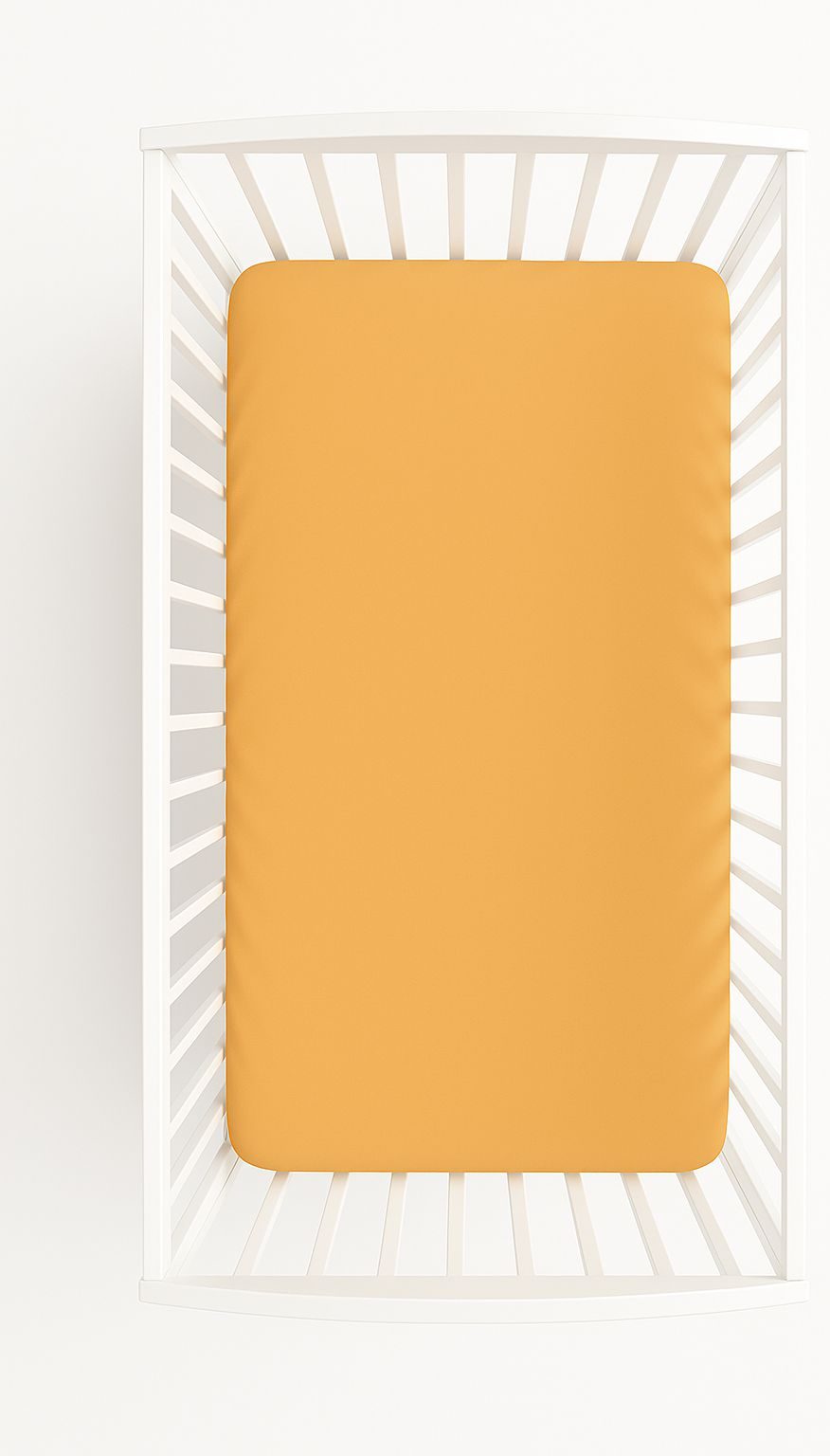 Prześcieradło jersey bawełna z gumką  do łóżeczka 120x60cm - brzoskwiniowe