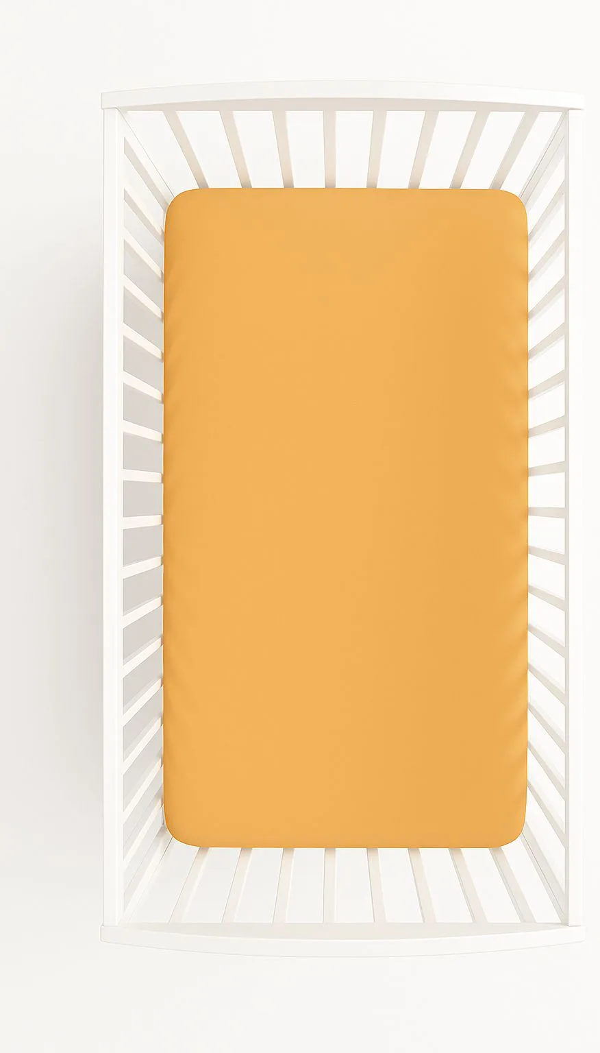Prześcieradło jersey bawełna z gumką  do łóżeczka 120x60cm - brzoskwiniowe