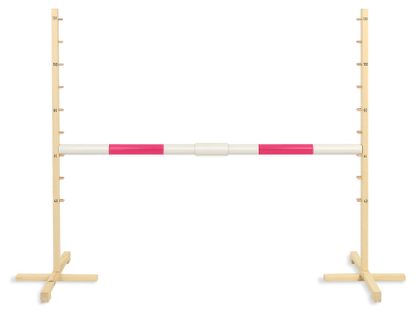 Przeszkoda skokowa do Hobby Horse 160cm, h-120 cm, belka niebieska