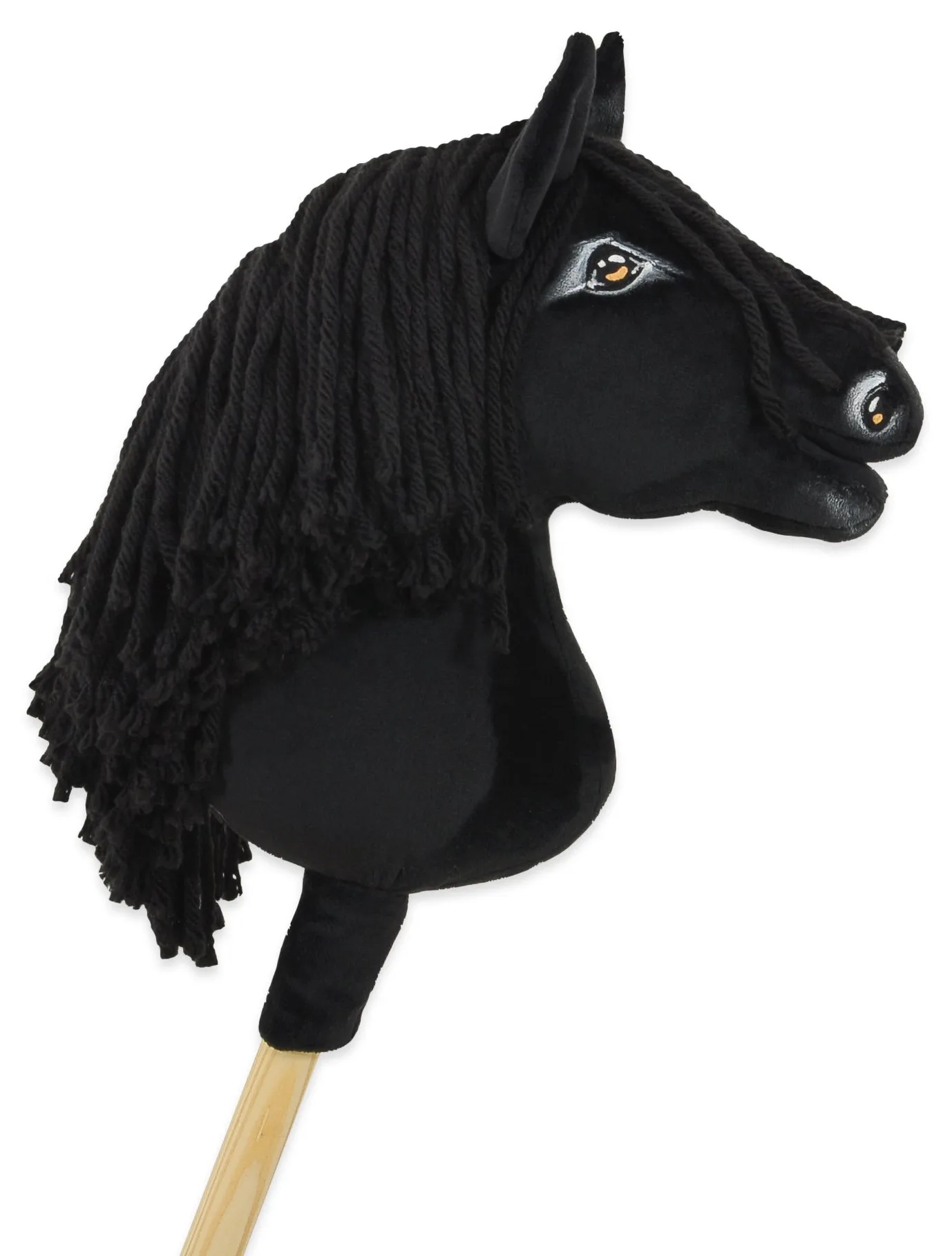 Hobby Horse Średni koń na kiju Premium czarny kary A4