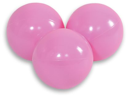 Plastikowe piłeczki do suchego basenu 50szt. - białe