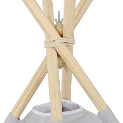 Stabilizator do tipi drewniany
