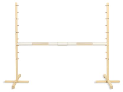 Przeszkoda skokowa do Hobby Horse 160cm, h-120 cm, belka jasny fiolet