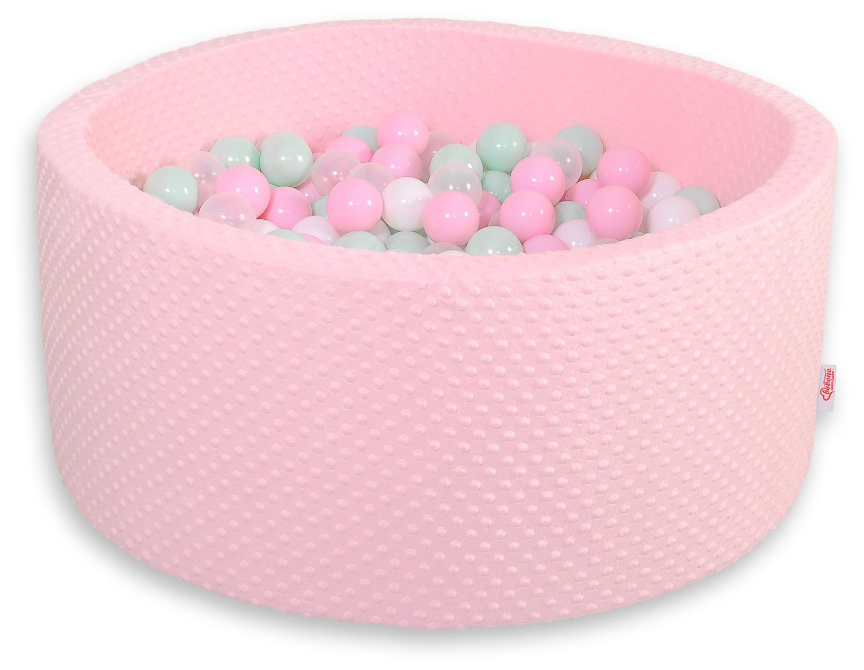 Suchy basen minky H-40 cm z piłkami 200szt.- miętowy