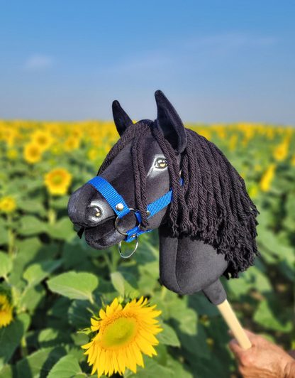 Hobby Horse Średni koń na kiju Premium czarny kary A4