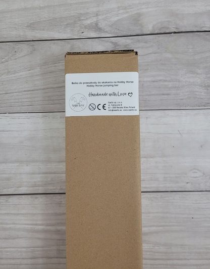 Belka do przeszkody do skakania na Hobby Horse - różowa - 120 cm