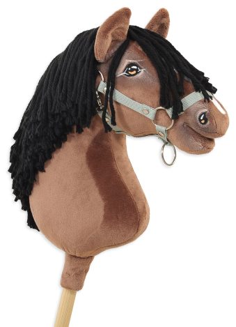 Hobby Horse Duży koń na kiju Premium - gniady A3