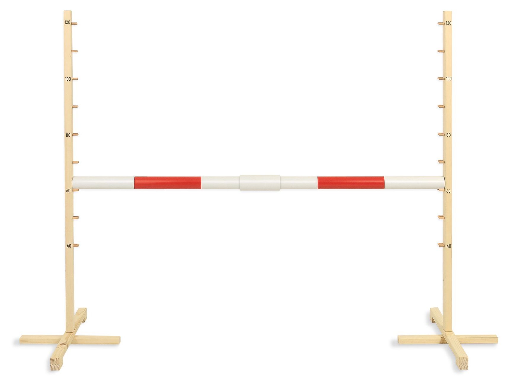 Przeszkoda skokowa do Hobby Horse 160cm, h-120 cm, belka niebieska