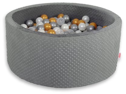 Suchy basen minky H-40 cm z piłkami 200szt.- miętowy
