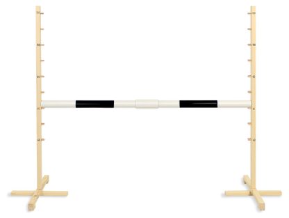Przeszkoda skokowa do Hobby Horse 160cm, h-120 cm, belka niebieska