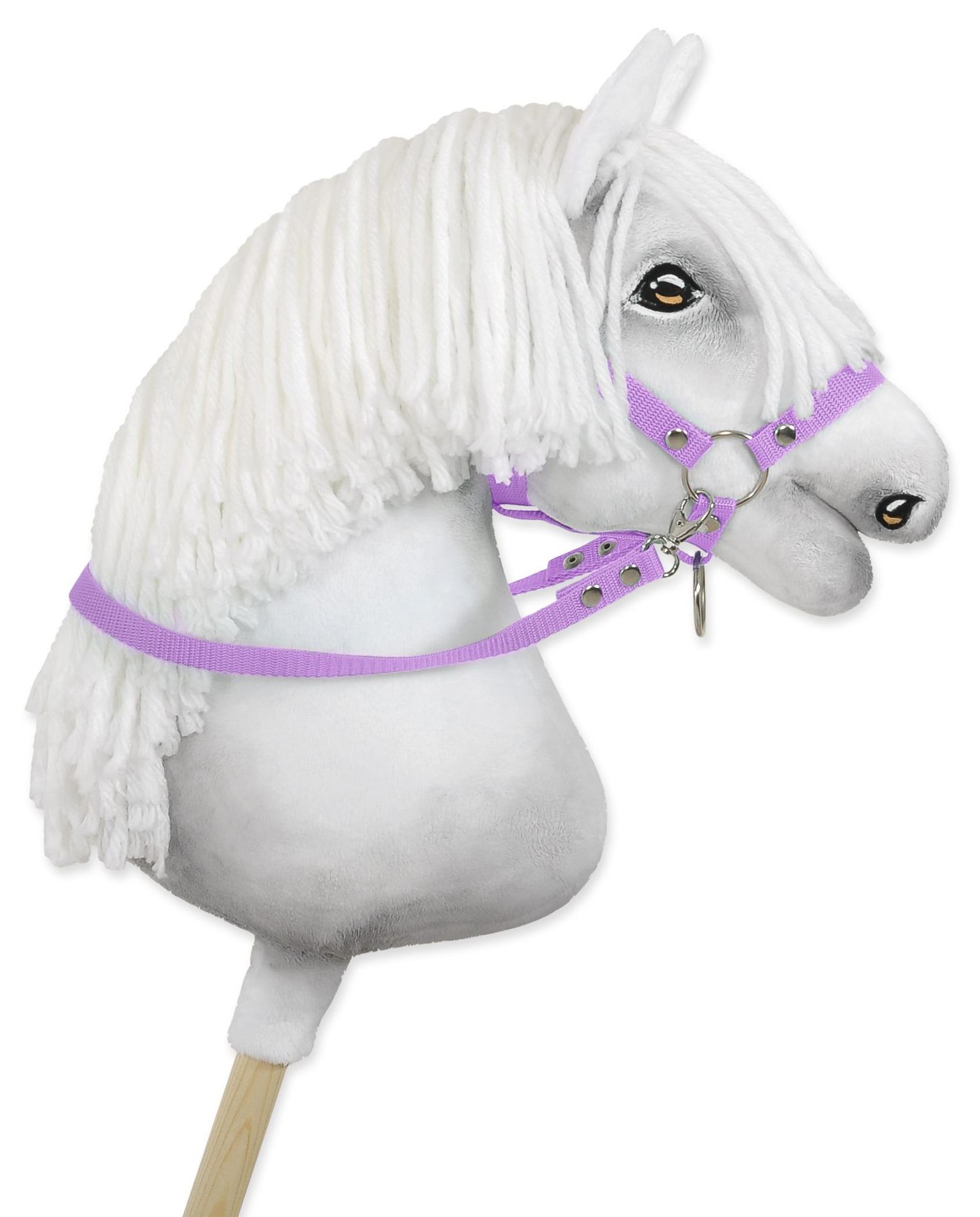Wodze dla konia Hobby Horse – różowe