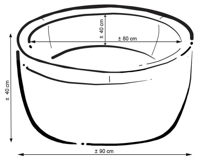 Suchy basen minky H-40 cm z piłkami 200szt.- miętowy