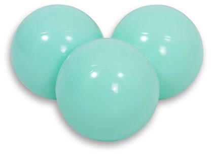 Plastikowe piłeczki do suchego basenu 50szt. - białe
