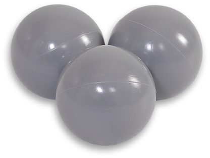 Plastikowe piłeczki do suchego basenu 50szt. - białe