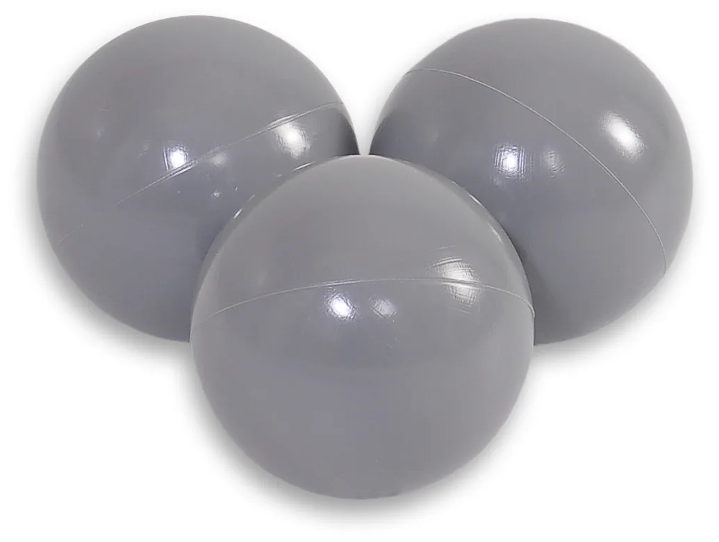 Plastikowe piłeczki do suchego basenu 50szt. - białe