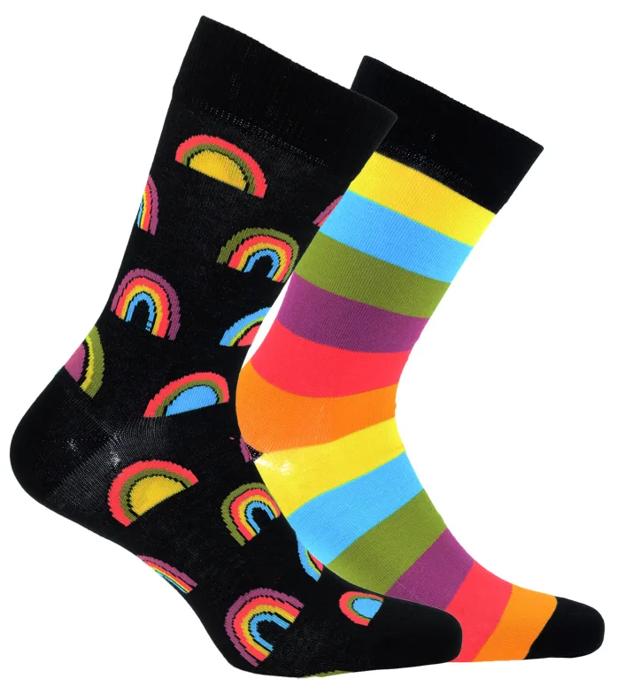 SKARPETKI WZOROWANE - FUNKY W94.N02