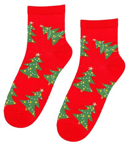 SKARPETKI ŚWIĄTECZNE DAMSKIE W84.155 - AW2022