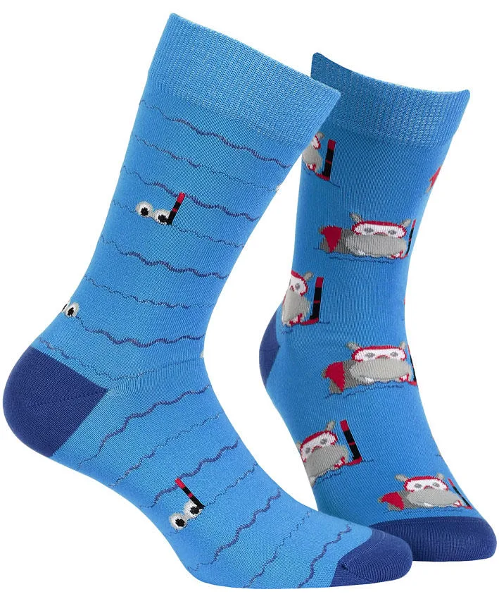 SKARPETKI WZOROWANE - FUNKY W94.N02