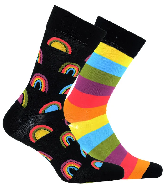SKARPETKI WZOROWANE - FUNKY W94.N02