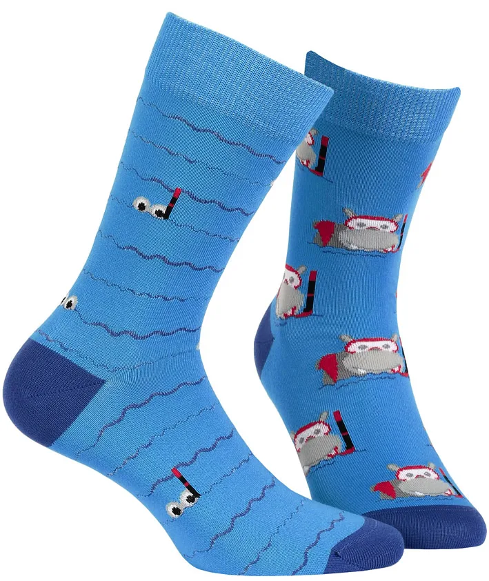 SKARPETKI WZOROWANE - FUNKY W94.N02