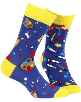 SKARPETKI WZOROWANE - FUNKY W94.N02