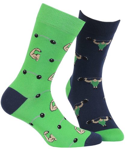 SKARPETKI WZOROWANE - FUNKY W94.N02