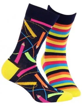 SKARPETKI WZOROWANE - FUNKY W94.N02