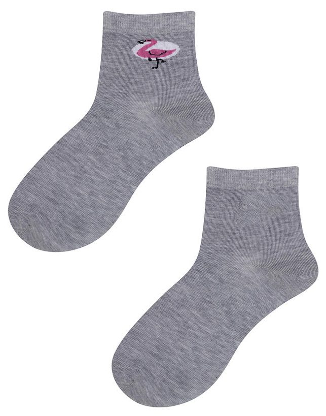 SKARPETKI CIENKIE KOLOR DZIEWCZĘCE 6-11 lat - 234.59N