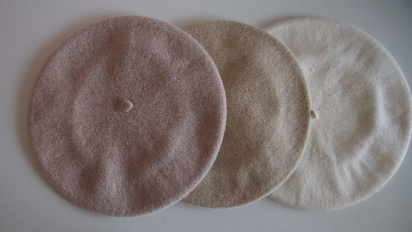 BERET GŁADKI