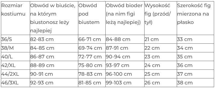 KOSTIUM KĄPIELOWY AMINA M-658