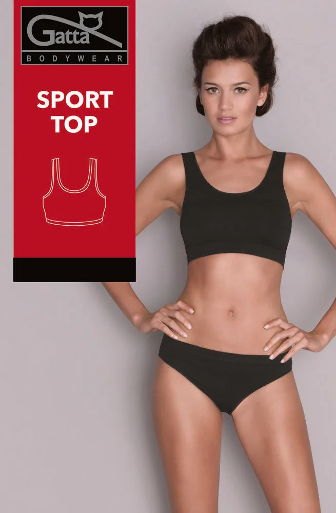 GATTA KOSZULKA - SPORT TOP 60 DEN SZEROKIE RAMIĄCZKO