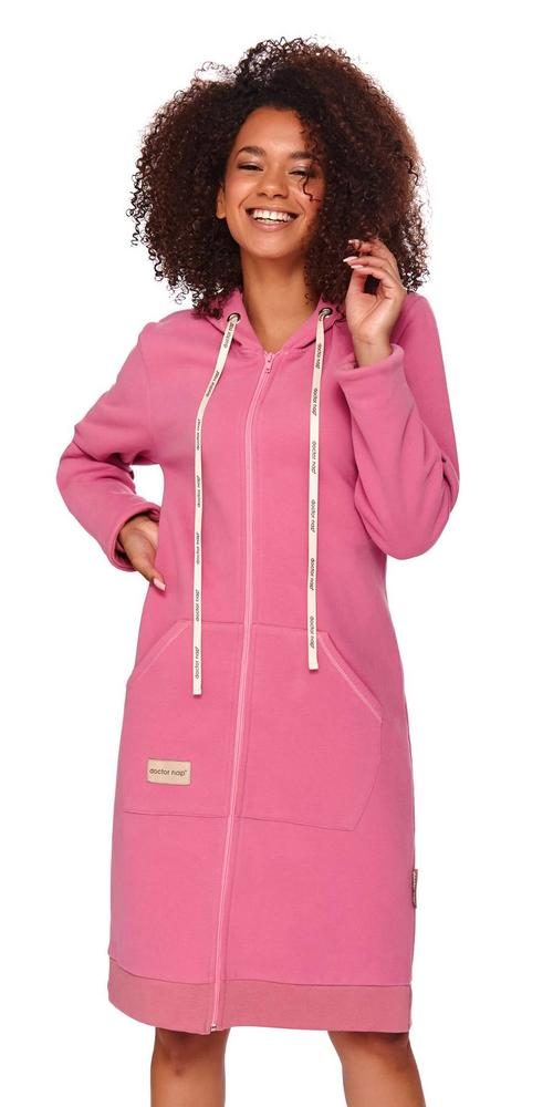 DOCTOR-NAP PODOMKA - SZLAFROK ROZPINANY NA ZAMEK SMZ.9756 - AW2020