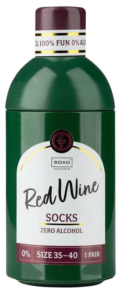 SKARPETY SOXO GOOD STUFF - ALKOHOL / CZ.WINO