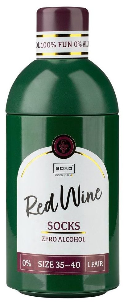 SKARPETY SOXO GOOD STUFF - ALKOHOL / CZ.WINO