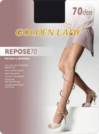GOLDEN LADY RAJSTOPY RELAKSUJĄCE REPOSE 70 DEN