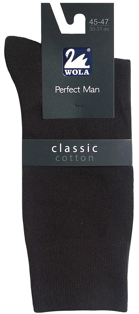 SKARPETKI GŁADKIE FROTTE PERFECT MAN - Z FROTTE W STOPIE U94011
