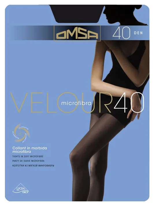 OMSA RAJSTOPY VELOUR 40 DEN