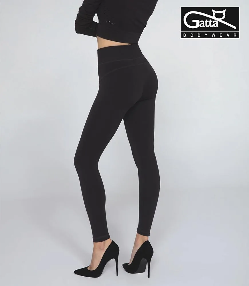 GATTA SPODNIE SKINNY HOT HIGH WAIST 4755 - Z WYSOKIM STANEM