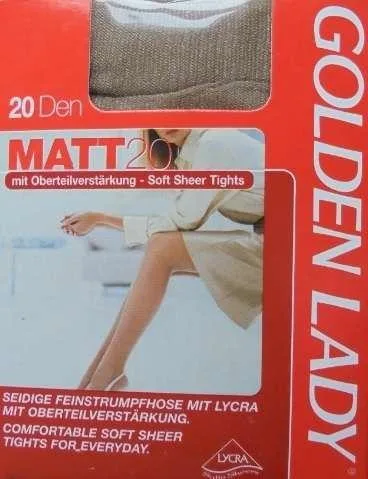 GOLDEN LADY RAJSTOPY DAMSKIE MAJTKOWE MATT 20