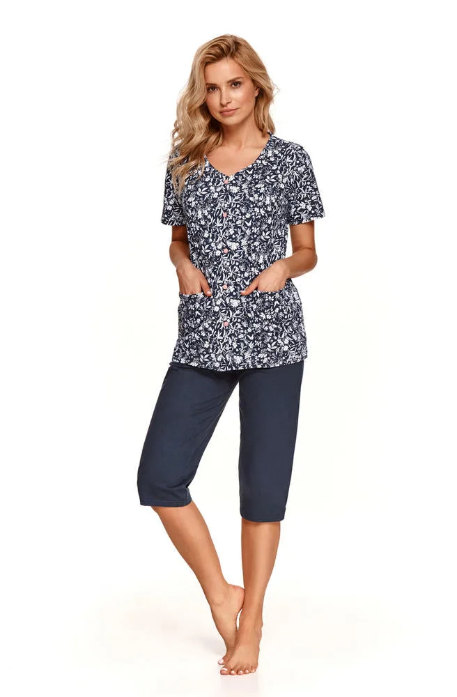 TARO 908 PIŻAMA DAMSKA WERA KRÓTKA M-XL - SS2021