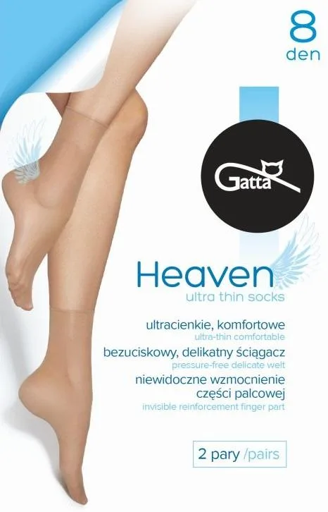 GATTA SKARPETKI HEAVEN - Skarpetki damskie gładkie