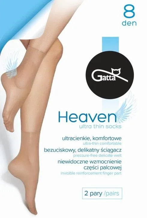 GATTA SKARPETKI HEAVEN - Skarpetki damskie gładkie