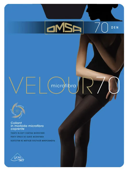 OMSA RAJSTOPY VELOUR 70 DEN