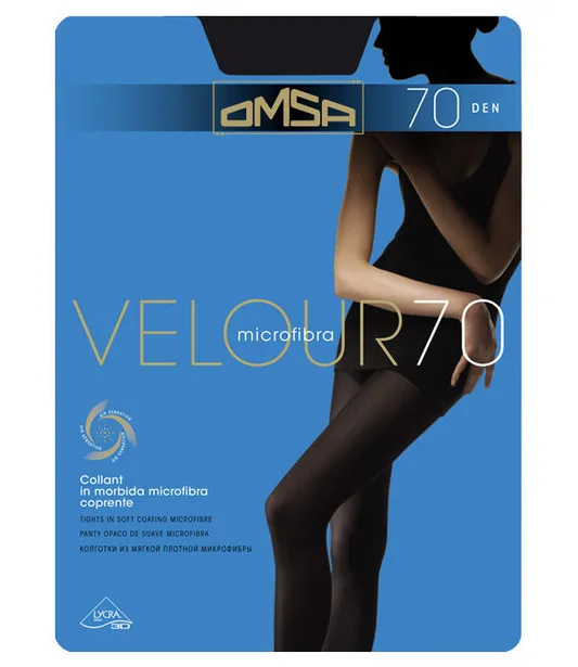 OMSA RAJSTOPY VELOUR 70 DEN