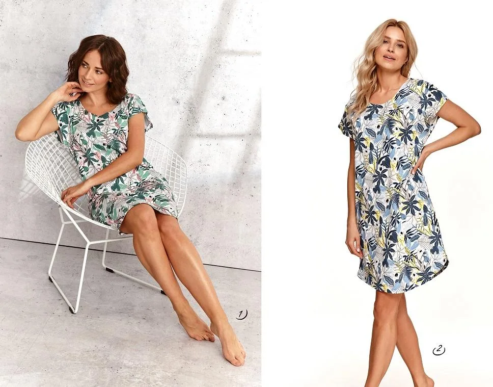 TARO 2492 KOSZULA DAMSKA KALI KRÓTKA S-XL - SS2021