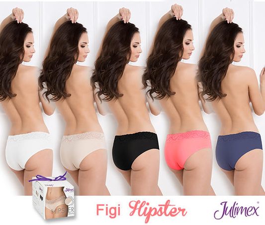 JULIMEX FIGI DAMSKIE HIPSTER PANTY 0101