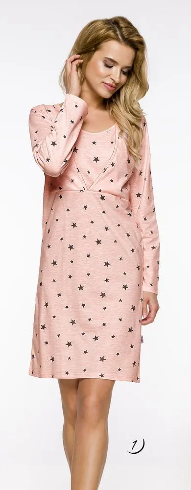 TARO 1091 KOSZULA DAMSKA DŁUGA LINDA S-XL 2019/2020 J