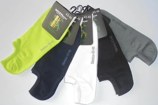 REGINA SOCKS STOPKI  MĘSKIE, PROFILOWANE, BAMBUSOWE