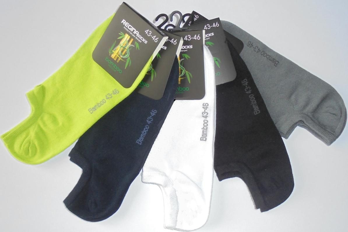 REGINA SOCKS STOPKI MĘSKIE, PROFILOWANE, BAMBUSOWE