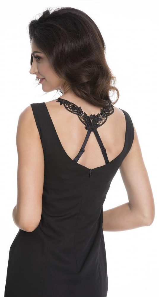 JULIMEX RAMIĄCZKO BLUSH CZARNE - LINIA LADY BOSS